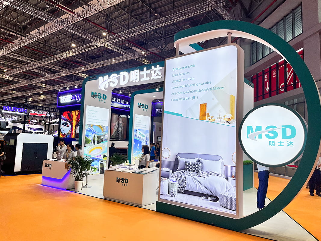 Film en tissu rétroéclairé pour bannière publicitaire/UV, impression éco-solvant